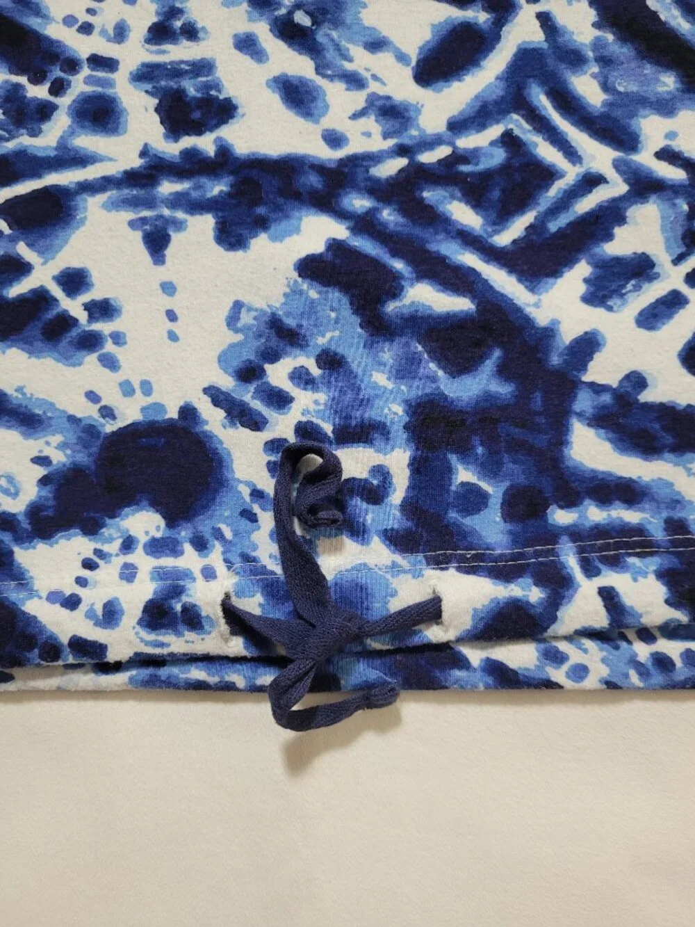 Vera Bradley Island Tie Dye Knit Pajama Lounge Set Top Jogger XL Flaw Coastal